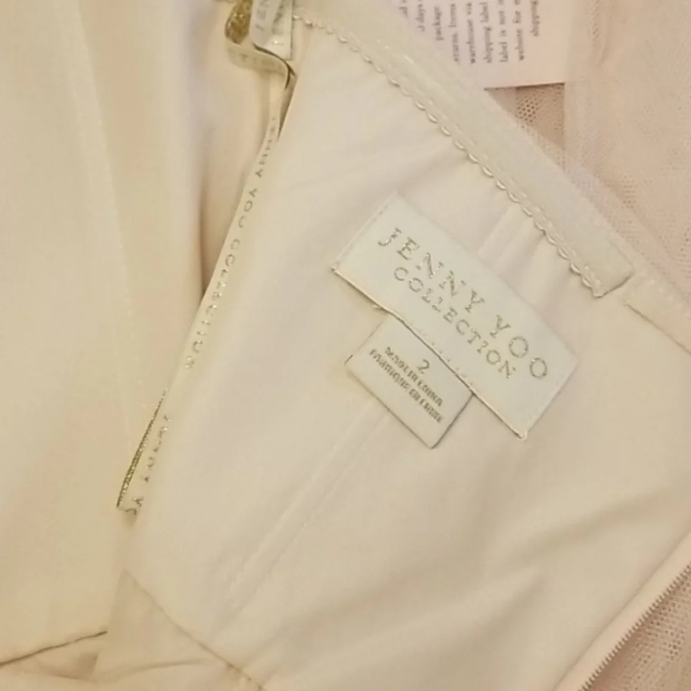 BHLDN × Jenny Yoo Ryder Strapless Open Back Convertible Dress Size 2 Blu… - Picture 6 of 8